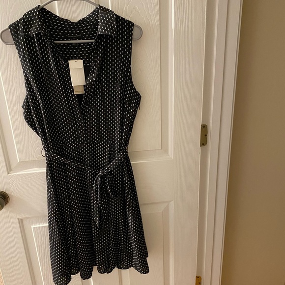 Banana Republic Dresses & Skirts - Black and white polka dot dress